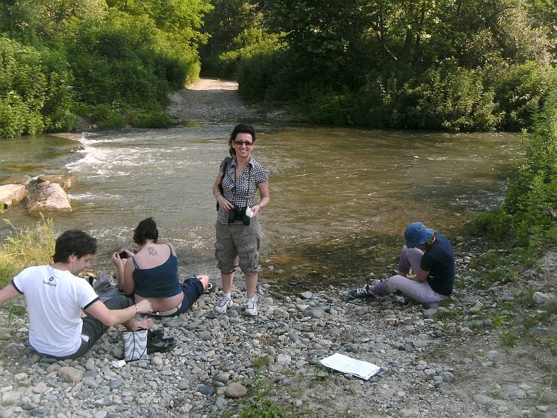 Naturalistic observations along Rio Corno Chiaro, in Verolengo