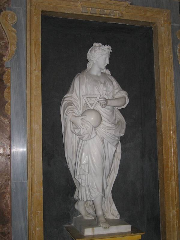Statue in the Royal vault in Superga