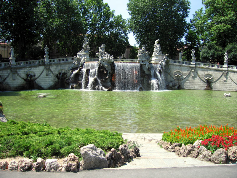 Fontana dei Mesi a Torino